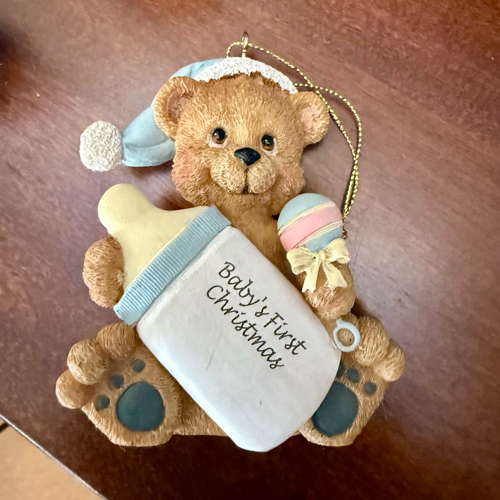 Baby's First Christmas Bear Ornament